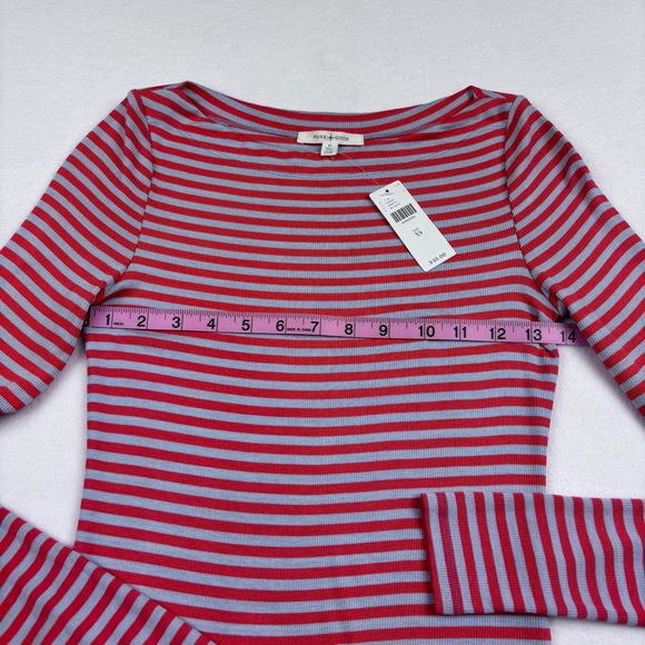 ANTHROPOLOGIE NWT Pure Good Women’s XS Fitted Ribbed Super Soft Lightweight Top - Picture 6 of 12